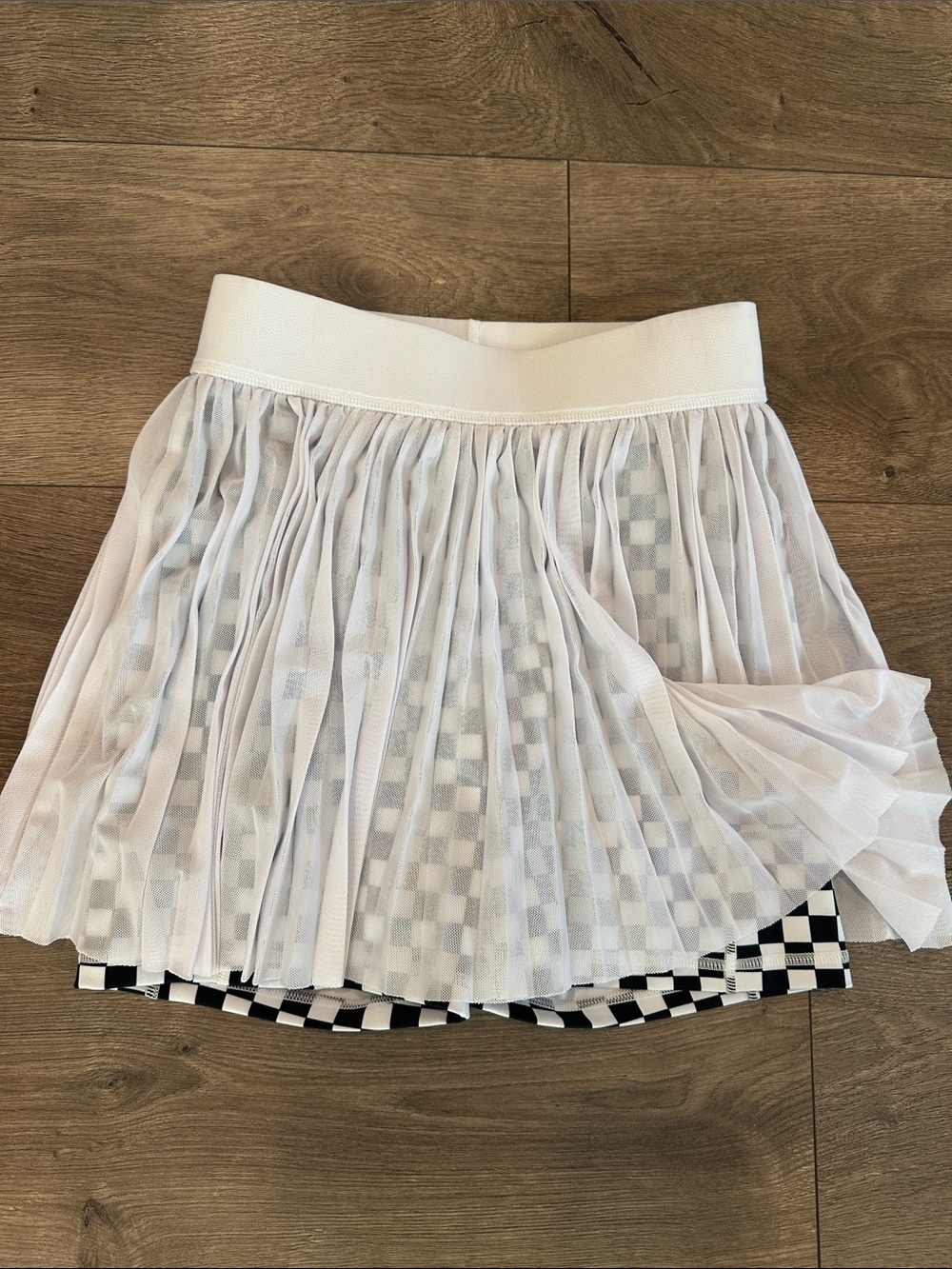 Terez racing check skort